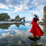 Pantai Atuh Nusa Penida atau yang lebih dikenal dengan Atuh Beach. photo created by tawatchai07 - www.freepik.com