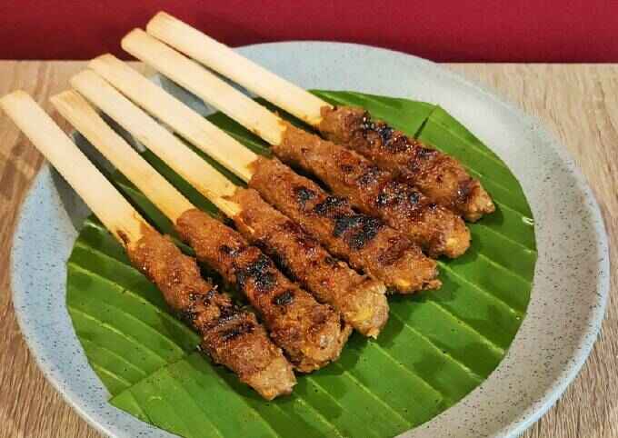 Sate Lilit Makanan Khas Tradisional Bali